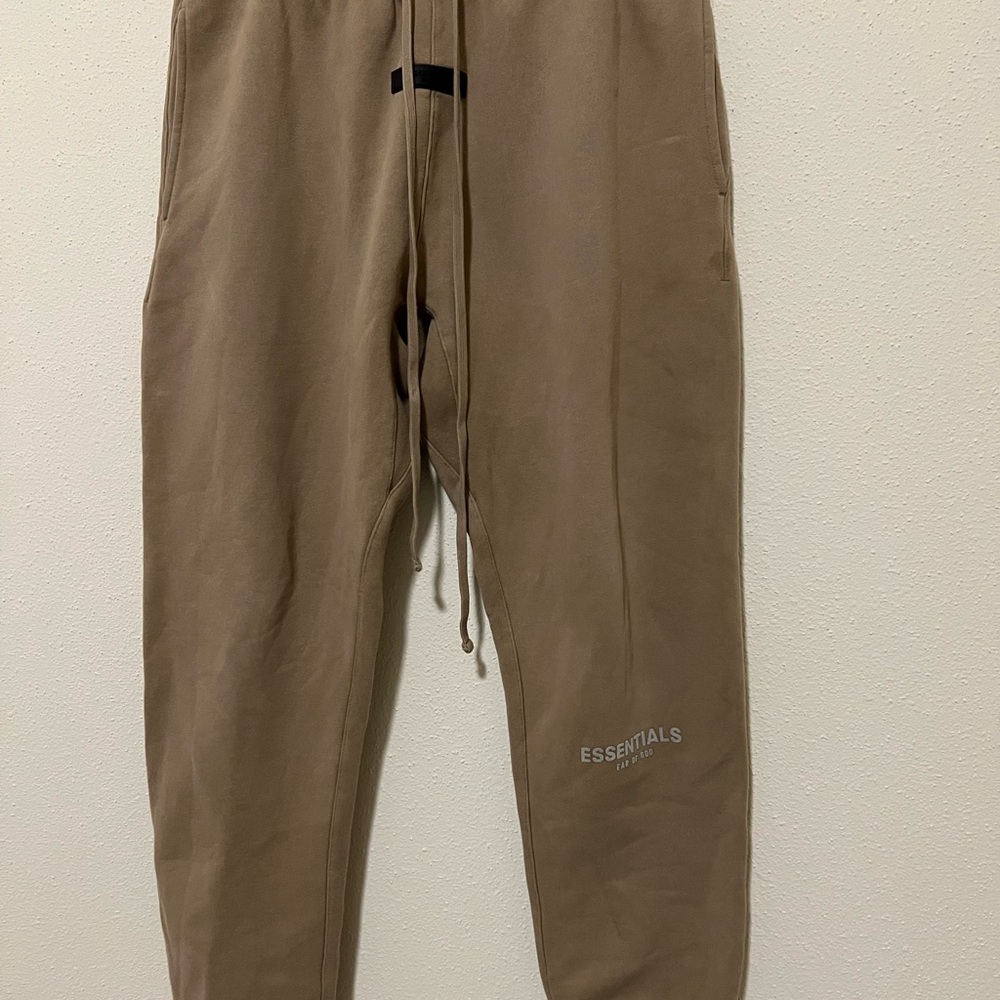 Essentials Men's Brown Jogger Pants